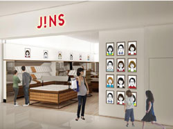 JINS（ジンズ）ららぽーと豊洲をリニューアル
