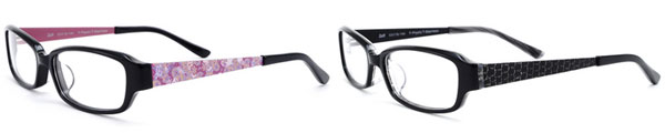Zoff（ゾフ）の新作メガネはサイドにプリント入り
