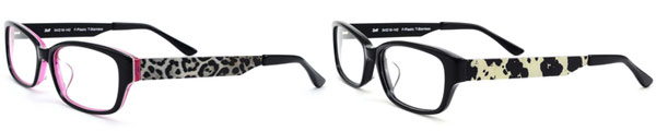 Zoff（ゾフ）の新作メガネはサイドにプリント入り