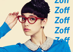 水原希子さんが Zoff（ゾフ）とコラボしたメガネ＆サングラス Zoff♥KIKO（ゾフ ラブ キコ）発売