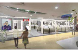 JINS（ジンズ）が上海に2店舗出店、中国での本格展開を目指す