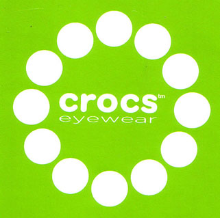 （写真3）crocs eyewear（クロックス アイウェア）のロゴマーク。image by SEED