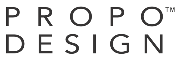 （写真4）PROPO DESIGN（プロポ デザイン）の「カンパニーロゴ」。image by PROPO DESIGN