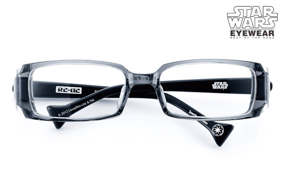 （写真5）StarWars EYEWEAR（スター・ウォーズ アイウェア）「R2-D2（クリアレンズタイプ）」。