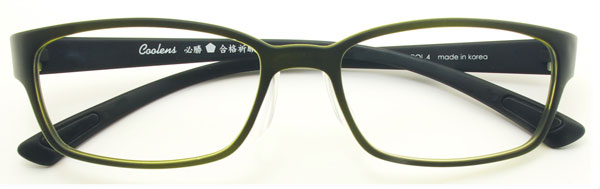（写真14）Coolens（クーレンズ）「すべらないメガネ」GK-003 カラー：マットグリーン。image by エヌ・ティ・コーポレーション【クリックして拡大】