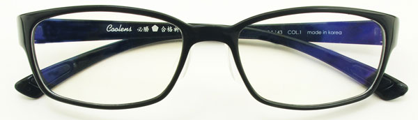 （写真16）Coolens（クーレンズ）「すべらないメガネ」GK-003 カラー：ブラック。image by エヌ・ティ・コーポレーション【クリックして拡大】