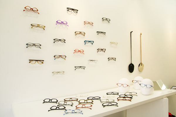 メガネ展示会「メガネオトナレ」での PADMA IMAGE（パドマイメージ）の展示。【クリックして拡大】