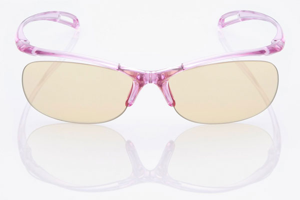 エレコム PC GLASSES（65%カットタイプ） OG-YBLP01PN〈ピンク〉 image by ELECOM 【クリックして拡大】