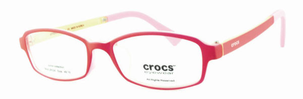 crocs eyewear（クロックス アイウェア）JR024-15PK image by SEED 【クリックして拡大】