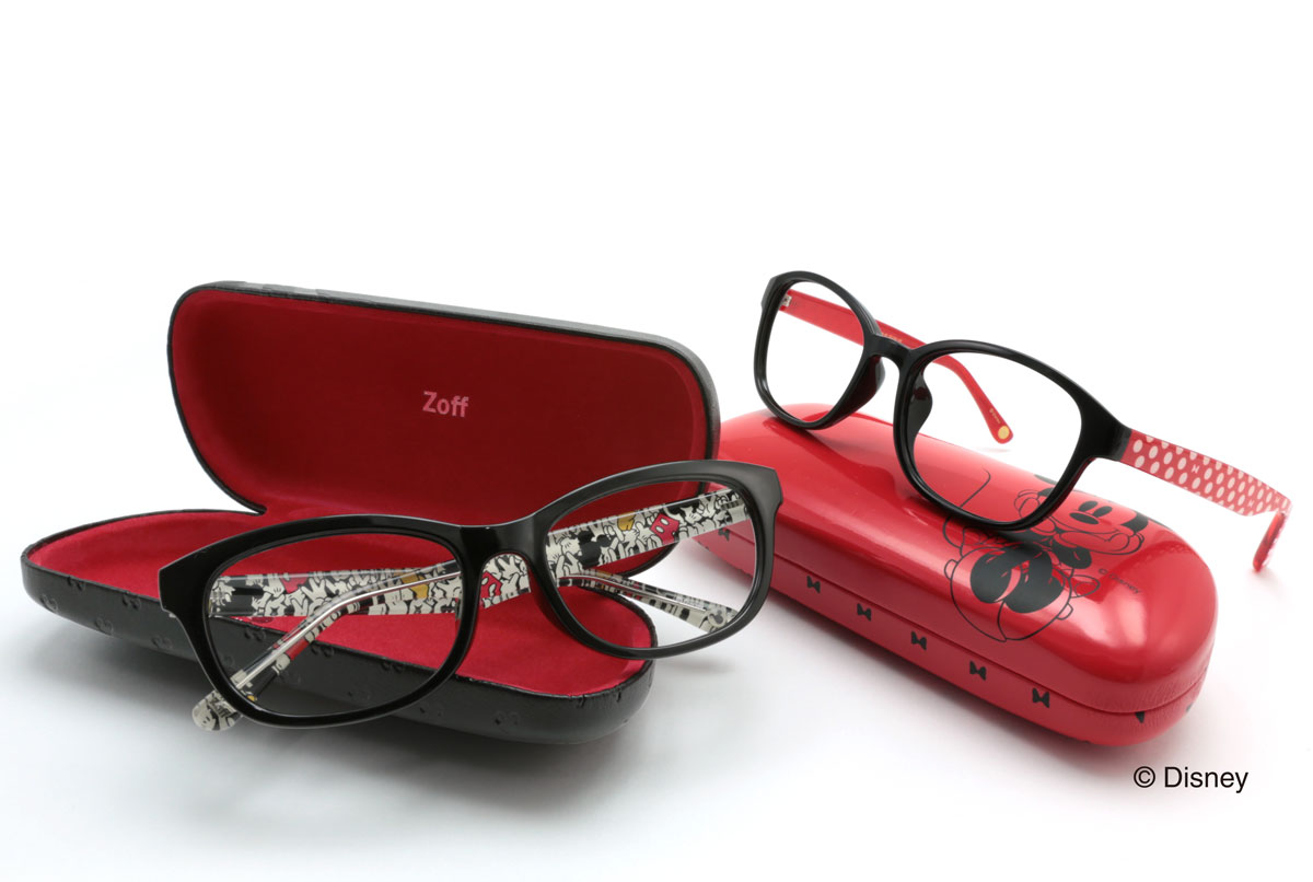 ミッキーマウスミニーマウスのメガネが Zoff（ゾフ）から発売 - メガネフレームニュース | GLAFAS（グラファス）- メガネ ・サングラス総合情報サイト