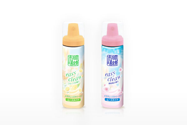 眼鏡市場 easy clean（イージークリーン） （左）フルーツの香り （右）柔軟剤の香り image by メガネトップ