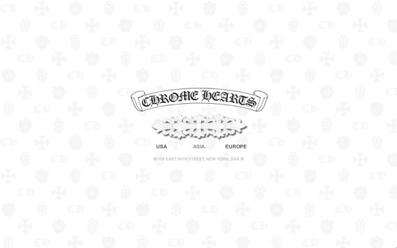 「Chrome Hearts Official Site」 （スクリーンショット）