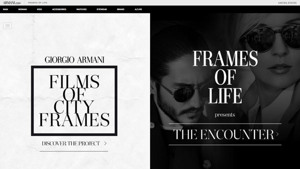 Giorgio Armani - Frames of Life