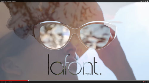 lafont（ラフォン）2015年春夏新作アイウェアのビデオクリップが公開