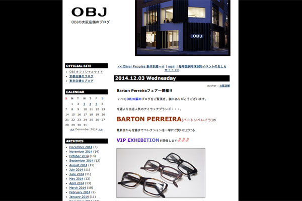 Barton Perreiraフェアー開催!! | OBJ -大阪店- Barton Perreiraフェアー開催!! | OBJ -大阪店-