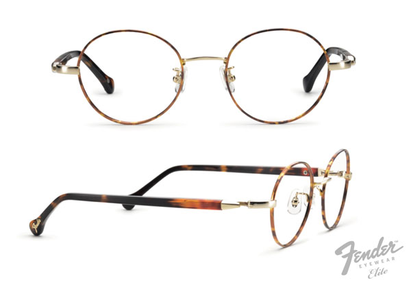 FENDER EYEWEAR（フェンダー・アイウェア）「FENDER 013B」 サイズ：47□20-145 価格：12,000円（税別） フロントにはチタンとベータチタン、テンプル（つる）にはアセテートを使用。 image by エヌ・ティ・コーポレーション 【クリックまたはタップで拡大】