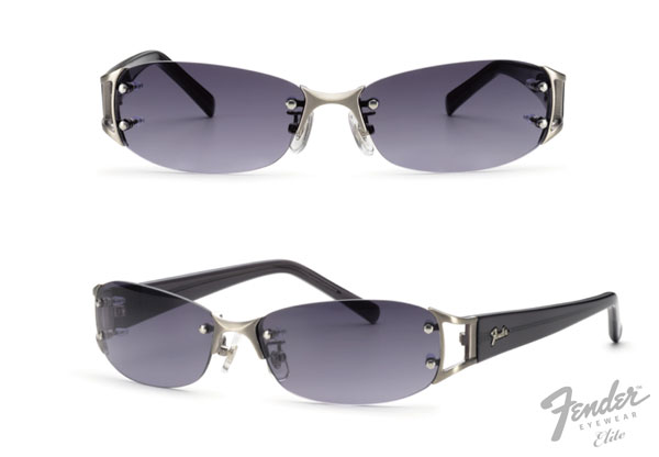 FENDER EYEWEAR（フェンダー・アイウェア）「FENDER 014E」 サイズ：57□15-137 価格：12,000円（税別） フロントには合金、テンプル（つる）にはアセテートを使用。 可視光線透過率：15～30％ image by エヌ・ティ・コーポレーション 【クリックまたはタップで拡大】