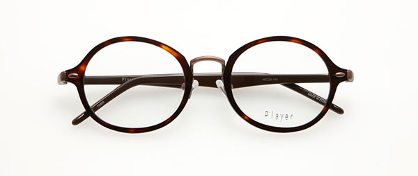 眼鏡市場 P’layer（プレイヤー）PLY-204-DMBR  ※松田聖子着用モデル 価格：18,000円（税抜、レンズ代金込み）