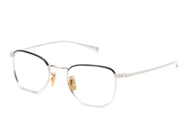 OG×OLIVER GOLDSMITH（オージー バイ オリバー ゴールドスミス） Carpenter Col.022（シャイニーシルバー/ネイビー） 価格：34,000円（税別）