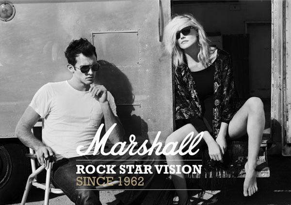 ギターアンプの王道Marshall（マーシャル）からメガネ・サングラスが登場、ついに日本上陸