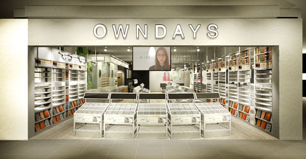 OWNDAYS ららぽーと立川立飛店 外観イメージ image by OWNDAYS