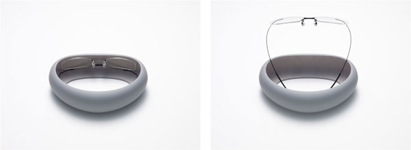 ZEROGRA（ゼログラ）専用ケースも新たに開発。ふたがないデザインが新鮮かつスタイリッシュ。価格は1,080円（税込）で、数量限定発売。 image by メガネトップ