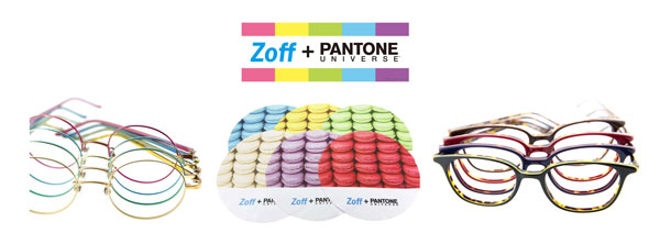 Zoff +PANTONE UNIVERSE～Zoff（ゾフ）とPANTONE（パントン）のコラボメガネが登場、テーマはマカロン