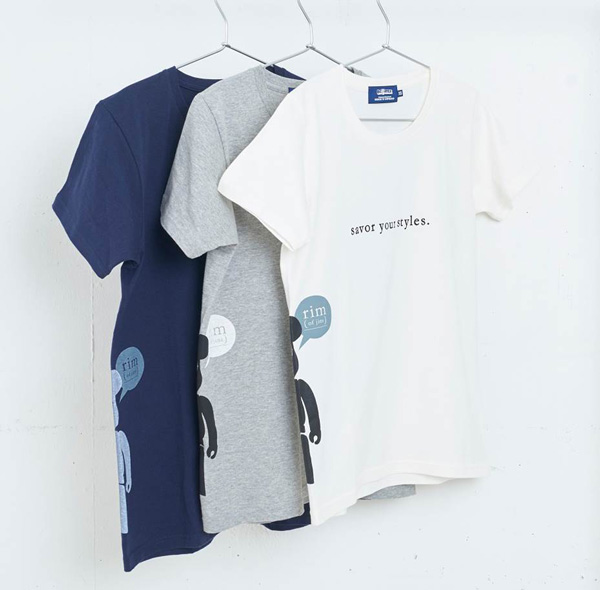 rim of jins ルミネ新宿店オープン限定コラボ商品 BE@RBRICK×rim of jins tee 3,900円（税別）