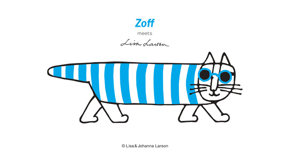 Zoff（ゾフ）がリサ・ラーソンとのコラボをスタート、メガネや雑貨を6月より展開