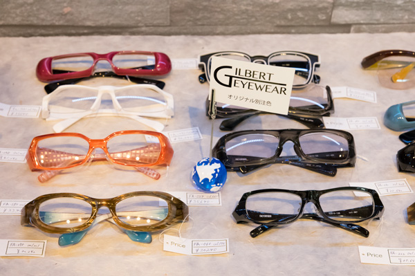 ここでしか手に入らない GILBERT EYEWEAR（ギルバートアイウェア）別注カラーは要チェック。