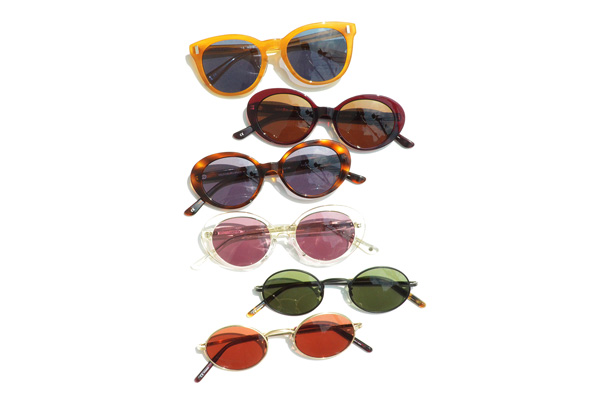 OLIVER PEOPLES × THE ROW 上1本 42,000円、下5本 40,000円（全て税抜）