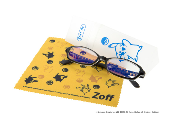 Zoff PC CLEAR PACK ポケモンモデル「ピカチュウ」