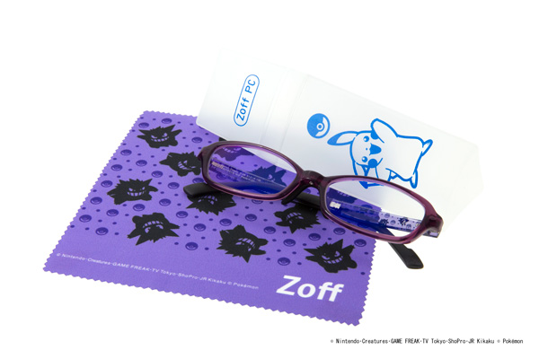 Zoff PC CLEAR PACK ポケモンモデル「ゲンガー」