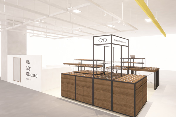 Oh My Glasses TOKYO あべのロフト店 外観イメージ Oh My Glasses TOKYO あべのロフト店 外観イメージ