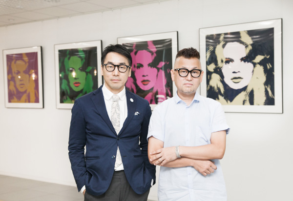 （左）上野博史 チーフ・デザイン・オフィサー （右）チダコウイチ ゼネラル・クリエイティブ・ディレクター