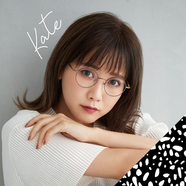 Zoff × RINA TANAKA "GLASSES COLLECTION 2017" 「Kate（ケイト）」ZP172031 カラー：43F1（ブラウン、田中里奈着用モデル）・14F1（ブラック）・56E1（ゴールド）・57E1（ゴールド） 価格：7,000円（税別、標準レンズ代込み）Zoff × RINA TANAKA "GLASSES COLLECTION 2017" 「Kate（ケイト）」ZP172031 カラー：43F1（ブラウン、田中里奈着用モデル）・14F1（ブラック）・56E1（ゴールド）・57E1（ゴールド） 価格：7,000円（税別、標準レンズ代込み）