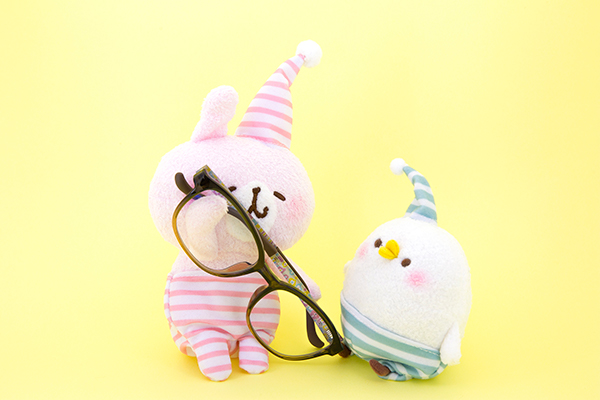 Zoff（ゾフ）とイラストレーターのカナヘイが初コラボ、「ピスケ＆うさぎ」のPCメガネ発売
