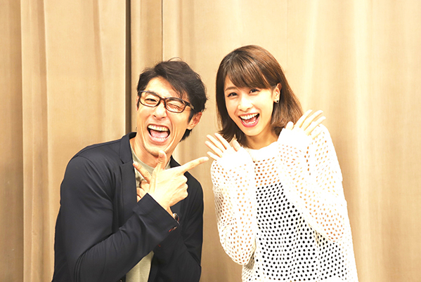 （左）安部礼司（右）加藤綾子 image by TOKYO FM