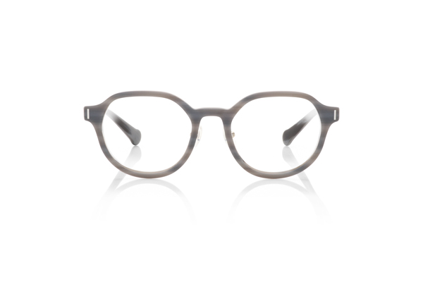 JINS Design Project（ジンズ デザインプロジェクト） Michele De Lucchi -Federica- UCF-18A-217 カラー：グレーササ（92） 価格：12,960円（税込、度付きレンズ代込）