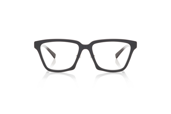 JINS Design Project（ジンズ デザインプロジェクト） Michele De Lucchi -Davide- UCF-18A-216 カラー：マットブラック（97） 価格：12,960円（税込、度付きレンズ代込）