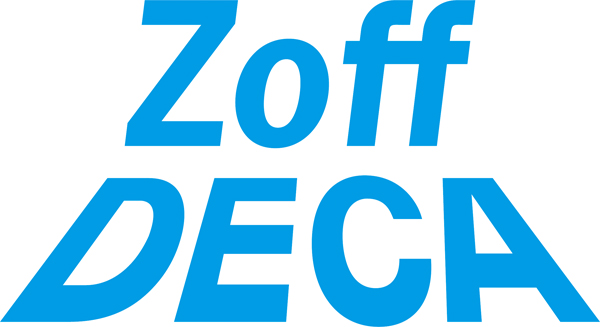  Zoff DECA（ゾフデカ）のロゴ