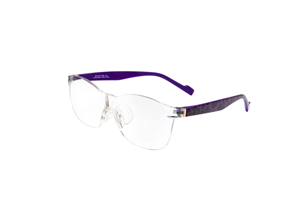 Zoff（ゾフ） Zoff DECA（ゾフデカ） ZM181L01_82E1 （カラー：レオパード／パープル） 価格：7,000円（税別） ※先行発売商品