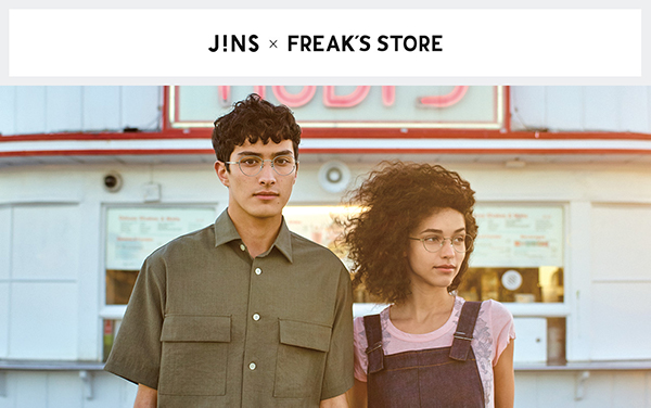 JINS（ジンズ）がFREAK'S STORE（フリークス ストア）とコラボ、アメカジがテーマのメガネ＆サングラス