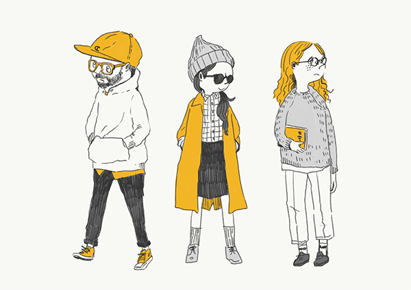 EYEWEAR GARDEN（アイウェア ガーデン）スタッフ イラスト