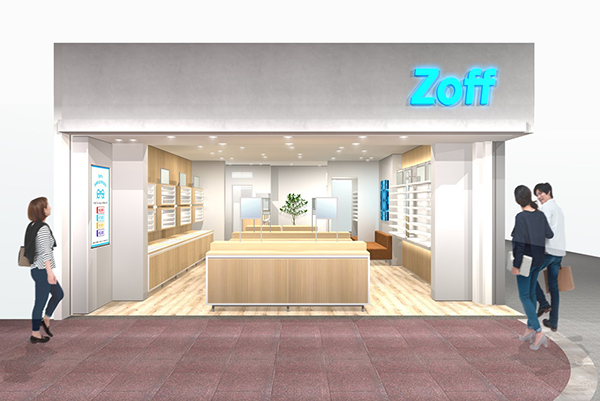 Zoff 京都河原町店 外観イメージ