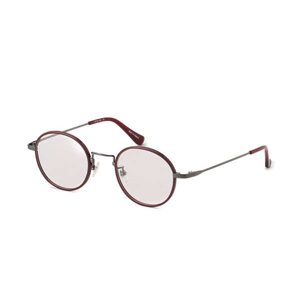 Y's EYEWEAR G01（81-0001） カラー：3（Red Brush Gunmetal）