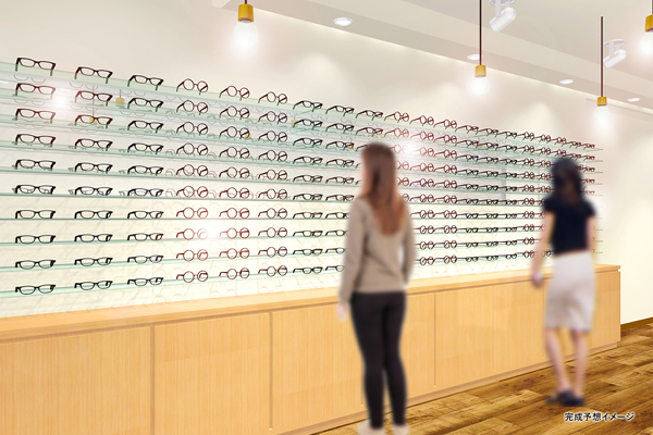 Oh My Glasses TOKYO 京都店 完成予想イメージ