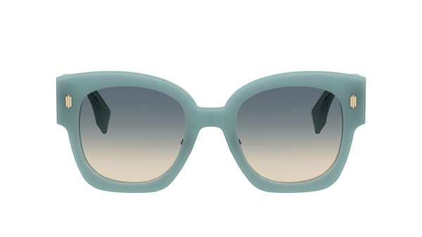 FENDI（フェンディ） FENDI ROMA（フェンディ ローマ） FF0458GS ライトブルーアセテート サングラス その1