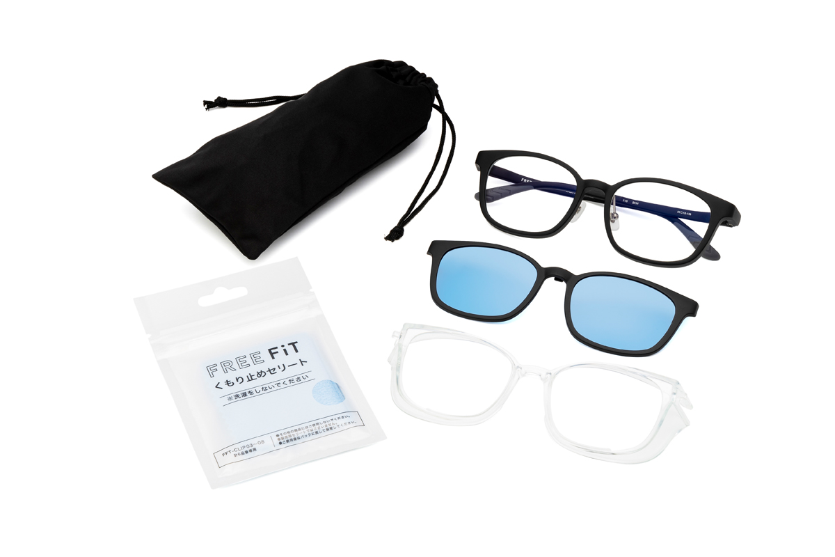 着脱式パーツでサングラスやブルーライトカット、花粉・飛沫対策にも使える機能性メガネ、眼鏡市場「FUN GLASSES（ファングラス）」 -  メガネフレームニュース | GLAFAS（グラファス）- メガネ・サングラス総合情報サイト
