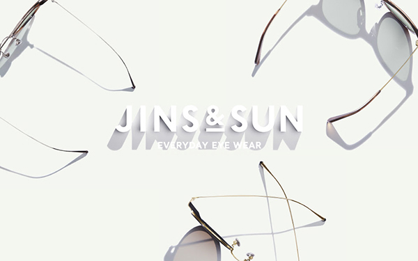 JINS&SUN（ジンズ アンド サン）キービジュアル